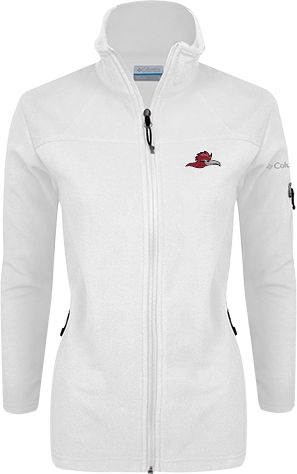 Ramapo Columbia Ladies Full Zip Fleece Jacket Roadrunner Head - ONLINE ONLY