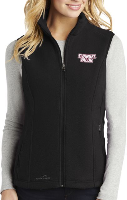 Evangel Eddie Bauer Womens Fleece Vest Evangel Valor EMB - ONLINE ONLY