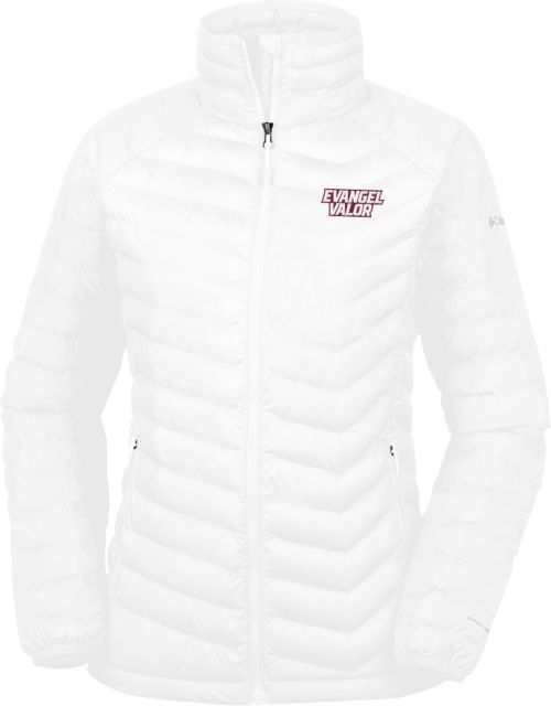 Evangel Columbia Powder Lite Womens Jacket Evangel Valor EMB - ONLINE ONLY