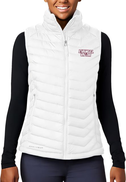 Evangel Columbia Powder Lite Womens Vest Evangel Valor EMB - ONLINE ONLY