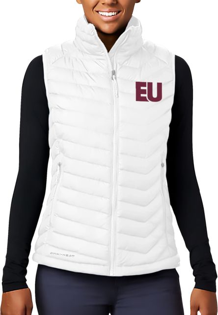 Evangel Columbia Powder Lite Womens Vest EU EMB - ONLINE ONLY