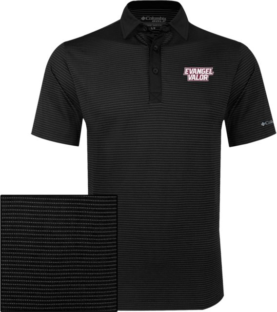 Evangel Columbia Omni Wick Sunday Golf Polo Evangel Valor EMB - ONLINE ONLY