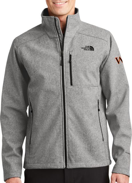 William Paterson The North Face Apex Barrier Heather Softshell Jacket Primary Mark - ONLINE ONLY
