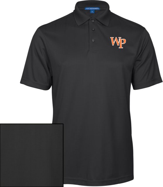 William Paterson Performance Fine Jacquard Polo Primary Mark - ONLINE ONLY