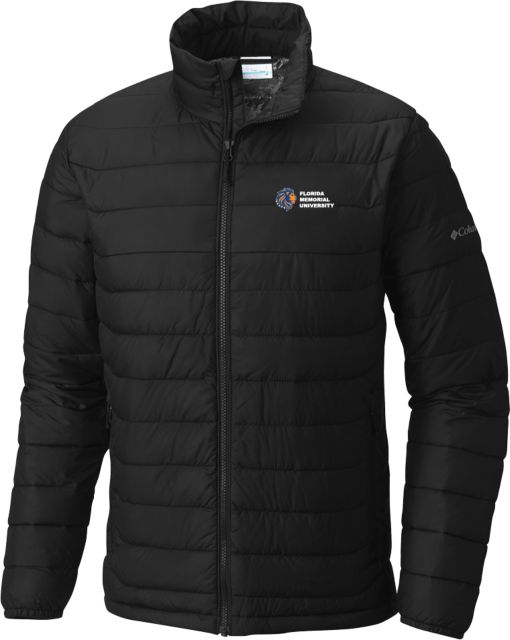 Florida Memorial Columbia Powder Lite Jacket Florida Memorial University with Lion - ONLINE ONLY