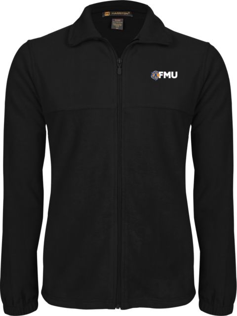 Florida Memorial Fleece Full Zip Jacket Florida Memorial University Primary Mark - ONLINE ONLY