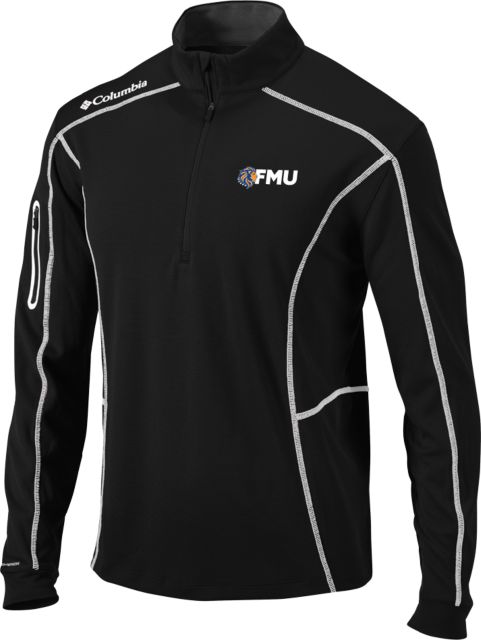 Florida Memorial Columbia Omni Wick Shotgun 1/4 Zip Florida Memorial University Primary Mark - ONLINE ONLY