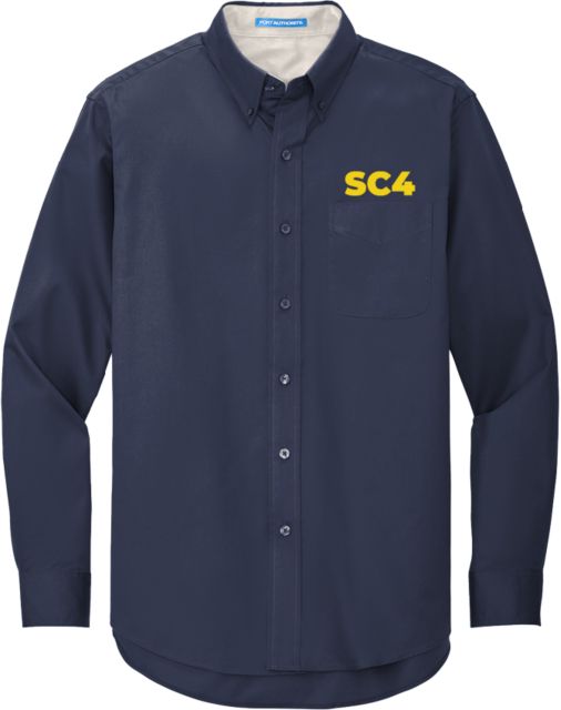 St. Clair  Twill Button Down Long Sleeve SC4 Primary Mark - ONLINE ONLY