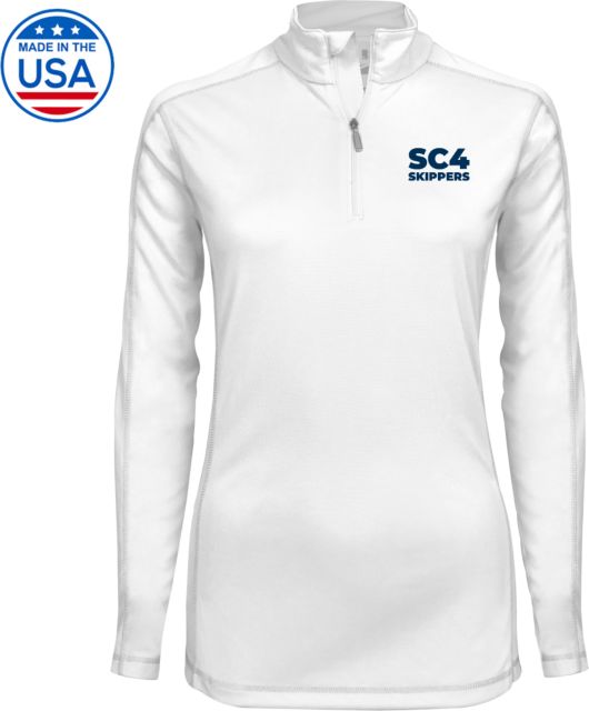 St. Clair Syntrel Womens Interlock 1/4 Zip SC4 Skippers - ONLINE ONLY