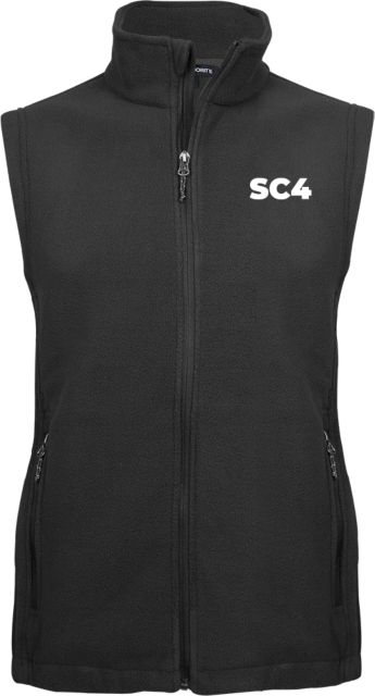 St. Clair  Fleece Full Zip Vest SC4 Primary Mark - ONLINE ONLY