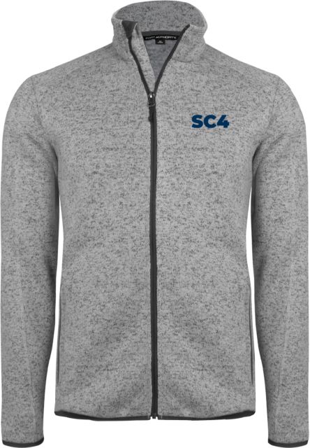 St. Clair  Heather Sweater Fleece Jacket SC4 Primary Mark - ONLINE ONLY