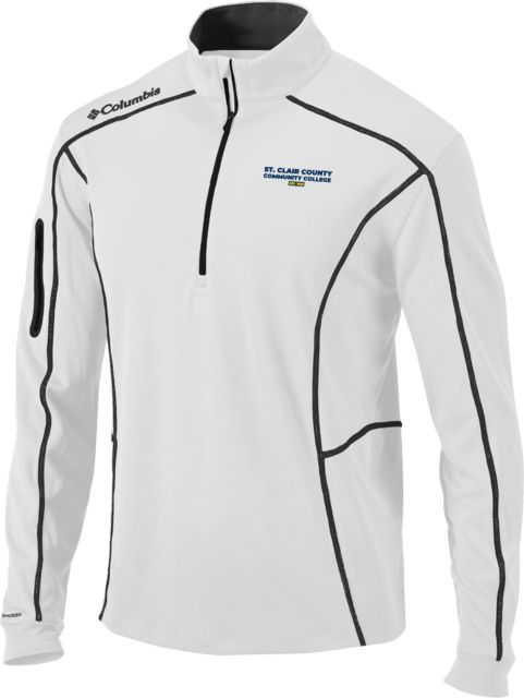 St. Clair Columbia Omni Wick Shotgun 1/4 Zip St Clair CC Est. Date - ONLINE ONLY