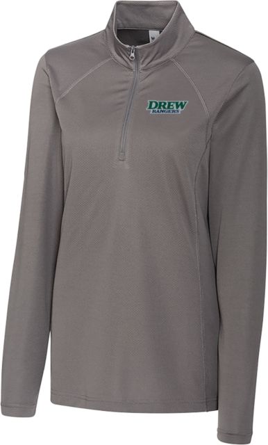 Drew University C&B Womens Titan Clique Ice Pique Half Zip Drew Rangers - ONLINE ONLY