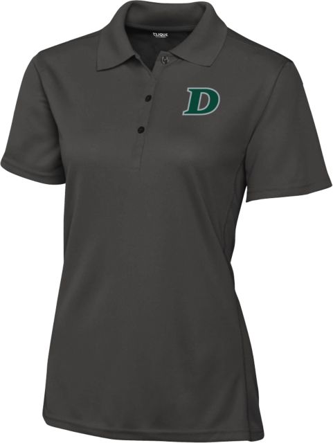 Drew University C&B Womens Dark Clique Ice Pique Polo Drew University D - ONLINE ONLY