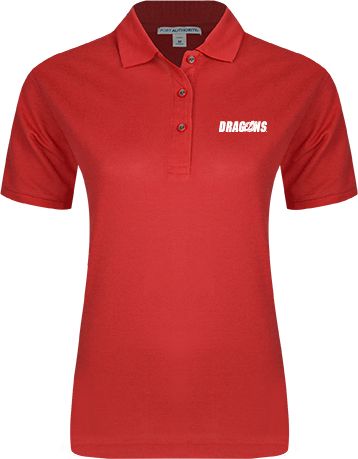 MSUM Womens Silk Touch Pique Polo Dragons - ONLINE ONLY