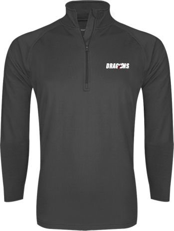 MSUM Sport Tek Sport Wick Stretch 1/2 Zip Pullover Dragons - ONLINE ONLY