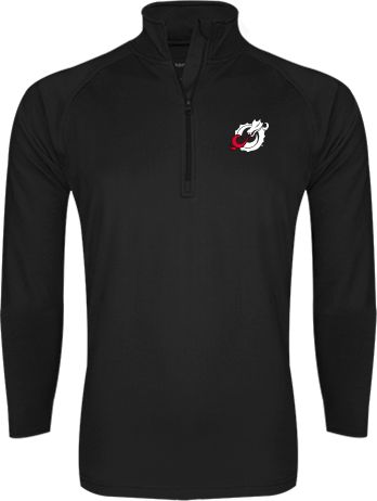 MSUM Sport Tek Sport Wick Stretch 1/2 Zip Pullover Dragon Mark - ONLINE ONLY