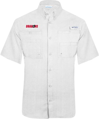 MSUM Columbia Tamiami Performance Short Sleeve Shirt Dragons - ONLINE ONLY