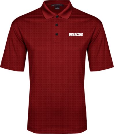 MSUM Performance Fine Jacquard Polo Dragons - ONLINE ONLY
