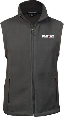 MSUM Fleece Full Zip Vest Dragons - ONLINE ONLY