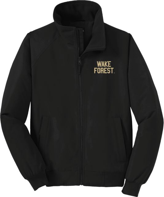 Wake Forest Charger Jacket Wake Forest Stacked - ONLINE ONLY