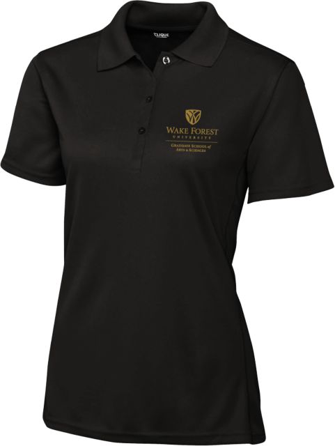 Wake Forest C&B Womens Clique Ice Pique Polo Wake Forest University - Graduate School of Arts and Sciences - ONLINE ONLY