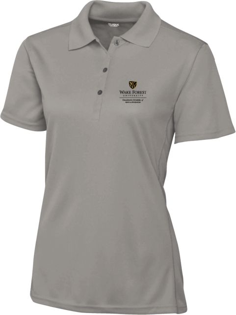 Wake Forest C&B Womens Clique Ice Pique Polo Wake Forest University - Graduate School of Arts and Sciences - ONLINE ONLY