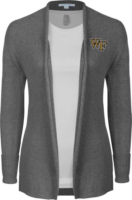 ladies open front cardigan