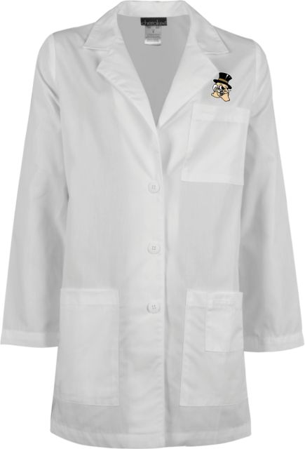 Wake Forest Ladies Lab Coat Deacon Head - ONLINE ONLY