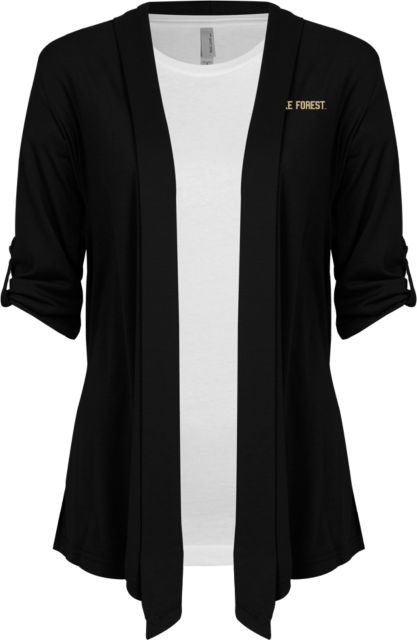 Wake Forest Ladies Drape Front Cardigan Wake Forest - ONLINE ONLY