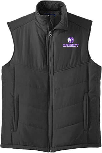 Amherst College Puffer Vest Mammoth Head Amherst - ONLINE ONLY
