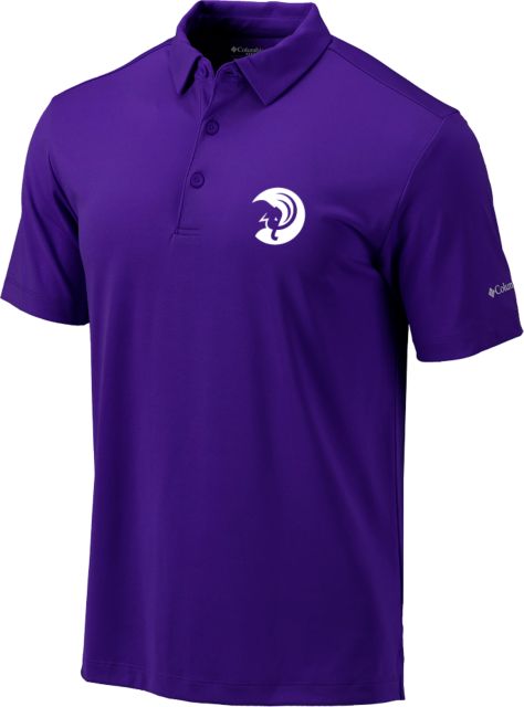 Amherst College Columbia Omni Wick Drive Polo Amherst College Mammoth Head - ONLINE ONLY