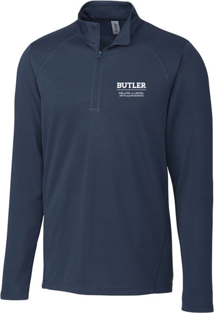 Butler C&B Clique Ice Pique Half Zip Butler College of LA and Sciences Stacked - ONLINE ONLY
