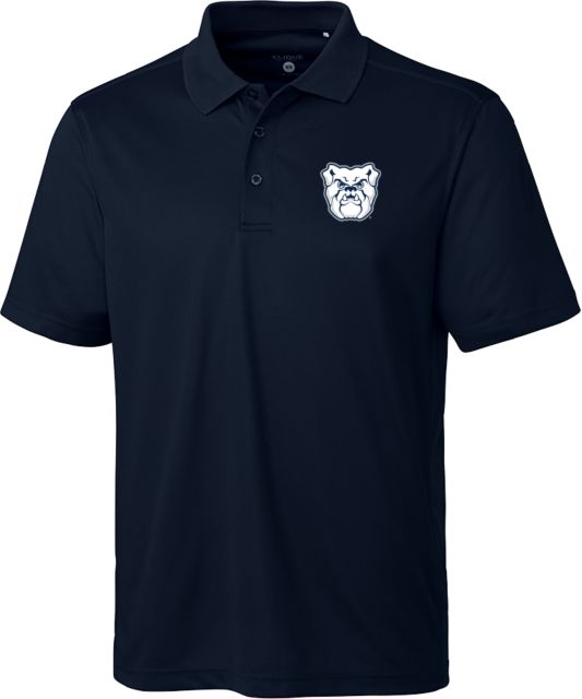 Butler C&B Clique Ice Dark Pique Polo Butler University Bulldog Head - ONLINE ONLY