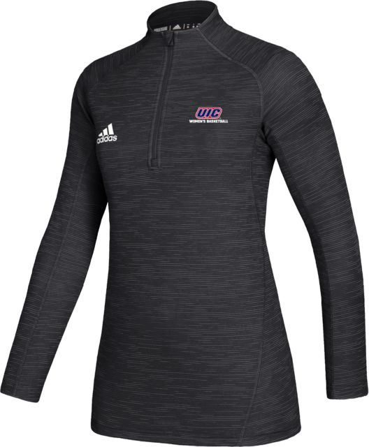 UIC Adidas Womens Game Mode 1/4 Zip UIC WOMENS BASKETBALL - ONLINE ONLY