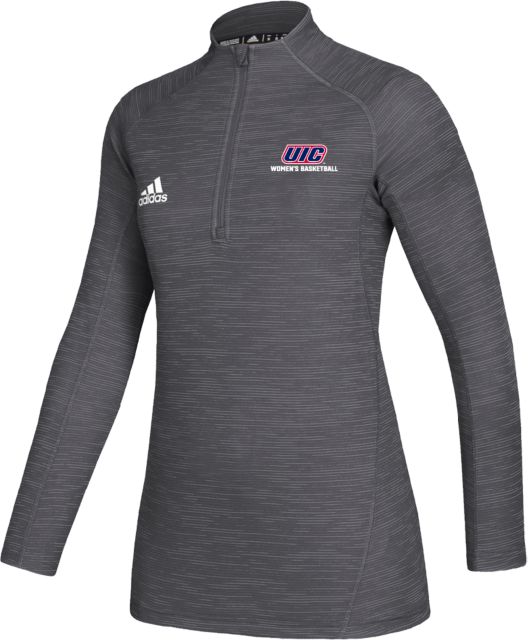 UIC Adidas Womens Game Mode 1/4 Zip UIC WOMENS BASKETBALL - ONLINE ONLY