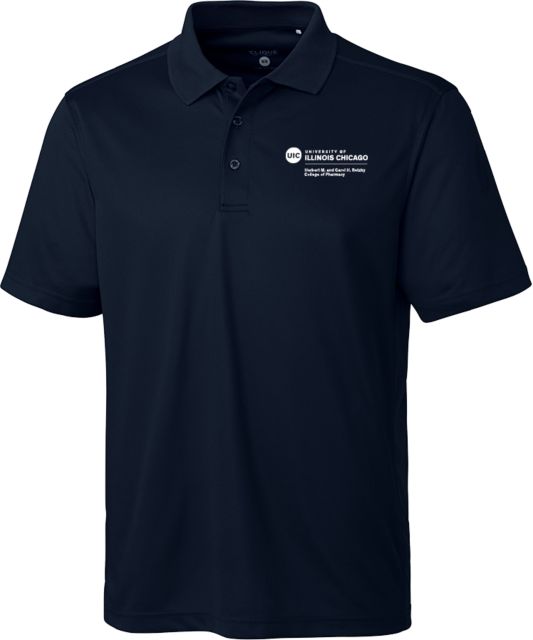 UIC Clique Ice Dark Pique Polo College of Pharmacy - ONLINE ONLY
