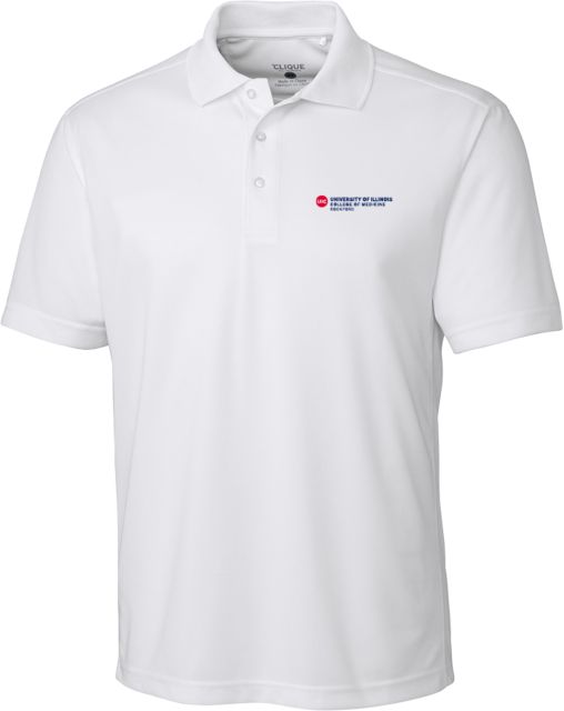 UIC Clique Ice Pique Polo UIC College of Medicine Rockford - ONLINE ONLY