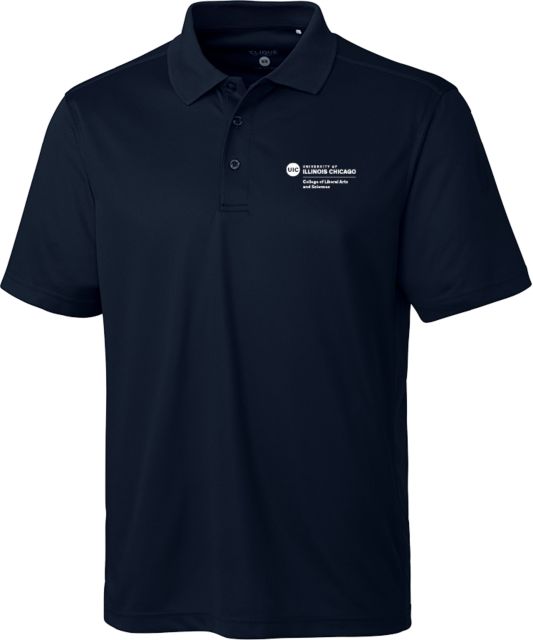 UIC Clique Ice Dark Pique Polo College of Liberal Arts and Sciences - ONLINE ONLY