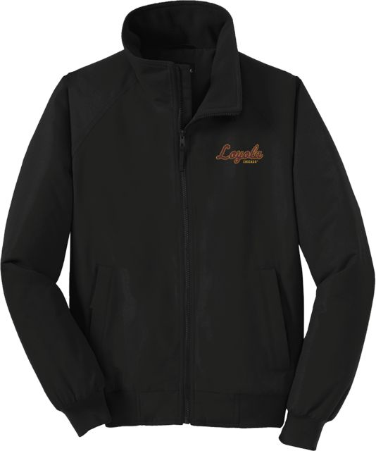 Loyola Chicago Charger Jacket Script Mark - ONLINE ONLY