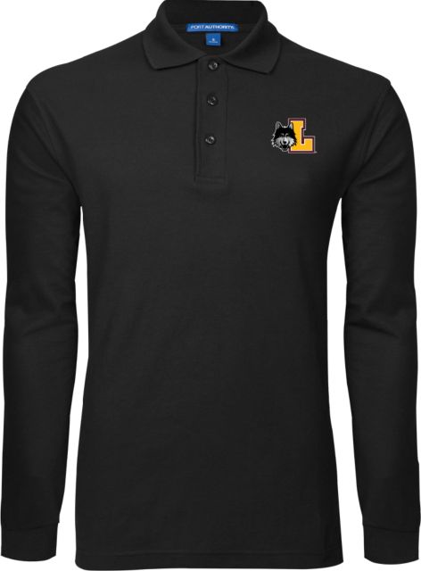 Loyola Chicago Long Sleeve Polo - ONLINE ONLY