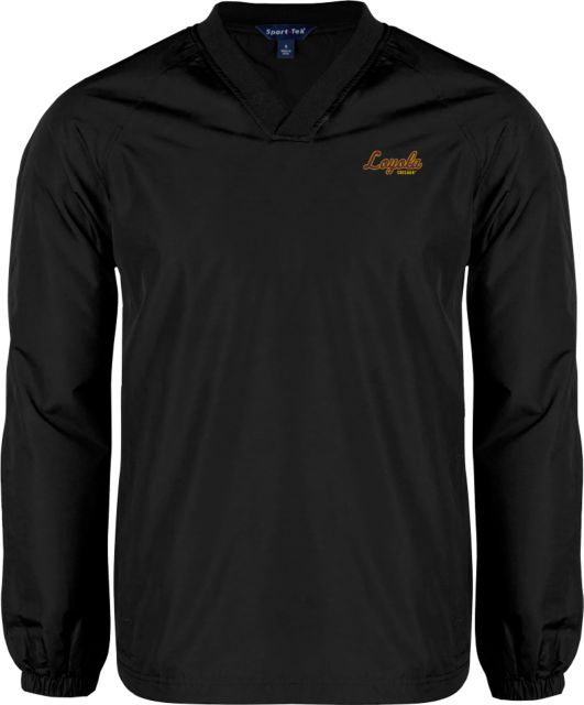 Loyola Chicago V Neck Raglan Windshirt Script Mark - ONLINE ONLY