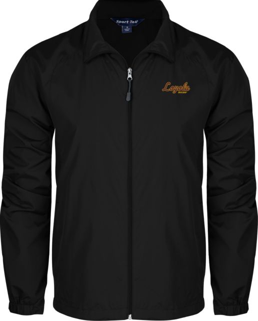 Loyola Chicago Full Zip Wind Jacket Script Mark - ONLINE ONLY