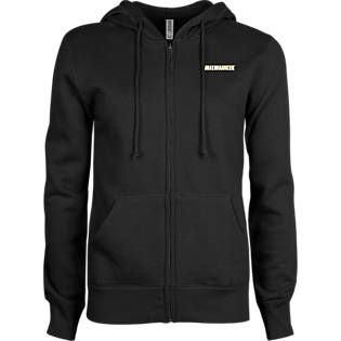 Wisconsin Milwaukee ENZA Womens Fleece Full Zip Hoodie Wisconsin Milwaukee ENZA Womens Fleece Full Zip Hoodie