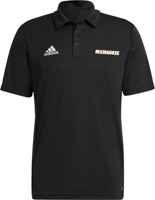Wisconsin Milwaukee Adidas Entrada Polo University of Wisconsin Milwaukee Wordmark Flat - ONLINE ONLY