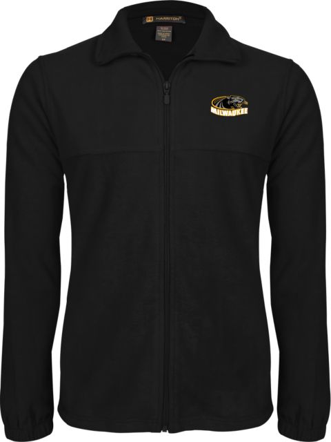 Wisconsin Milwaukee Fleece Full Zip Jacket University of Wisconsin Milwaukee Panther Head Primary Mark - ONLINE ONLY