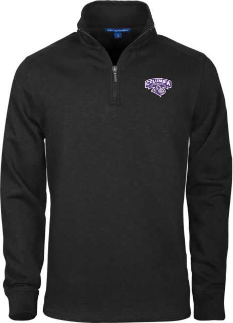 Columbia College (SC) Slub Fleece 1/4 Zip Pullover Primary Mark - ONLINE ONLY