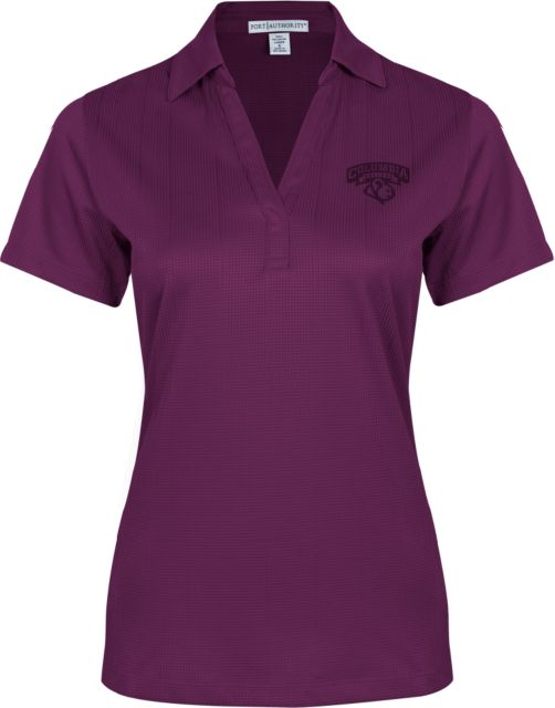 Columbia College (SC) Womens Performance Fine Jacquard Polo Primary Mark - ONLINE ONLY