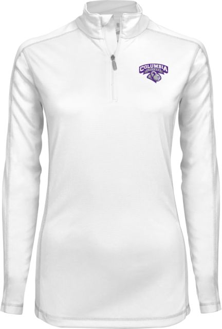 Columbia College (SC) Syntrel Womens Interlock 1/4 Zip Primary Mark - ONLINE ONLY