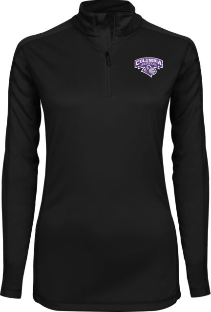 Columbia College (SC) Syntrel Womens Interlock 1/4 Zip Primary Mark - ONLINE ONLY